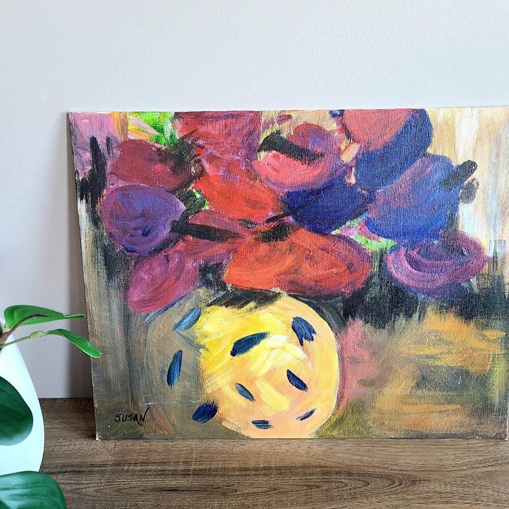Original oil painting signed by artist.